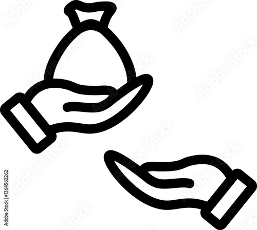 Corruption Line Icon