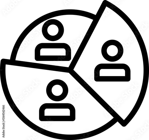 Polarization Line Icon