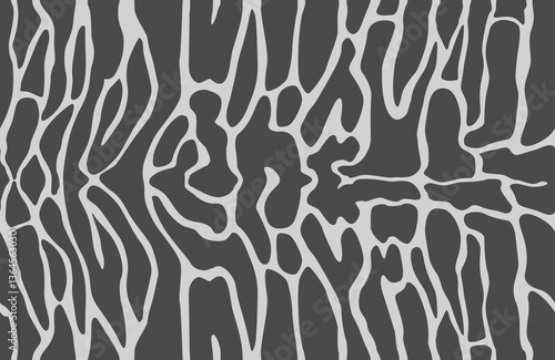 seamless tiger shark skin texture band spot print texture pattern background gray repeat