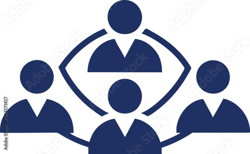 consensus vector icon on white background.eps