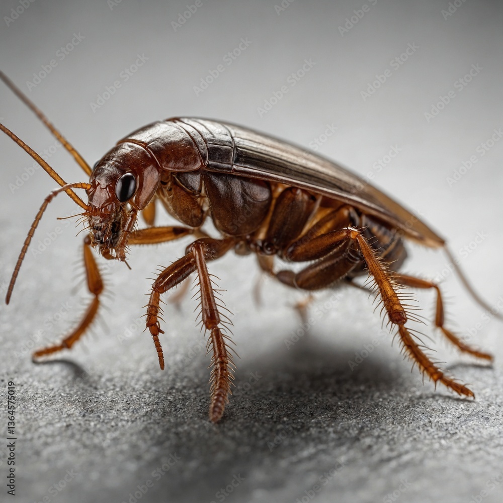 cockroach on black background cockroach on black background