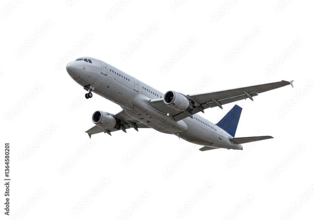 Airplane isolated on White background Airplane isolated on White background