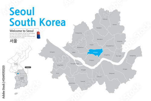 1.Seoul Korea. Seoul map, Korea, Korea map, Korea, Korea, city, map,