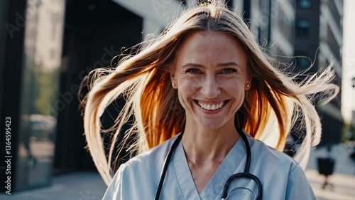 The Smiling Healthcare Professional