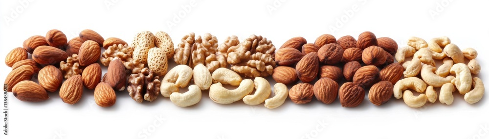 Assorted Nuts Featuring Almonds, Cashews, Pecans, and More Varieties Assorted Nuts Featuring Almonds, Cashews, Pecans, and More Varieties