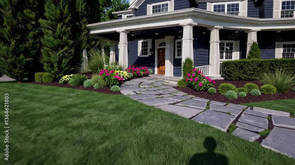 The Beautiful Garden Pathway The Beautiful Garden Pathway