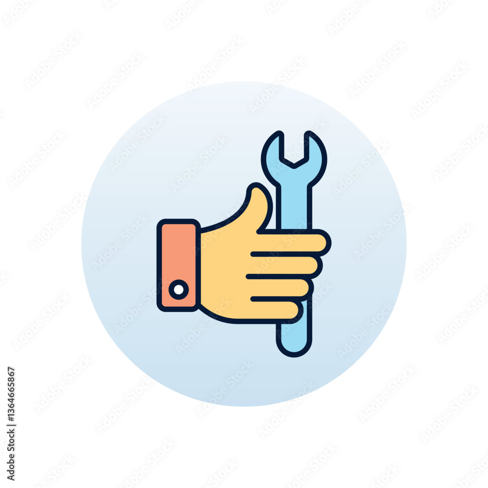 Fast Repair Vector icon Fast Repair Vector icon