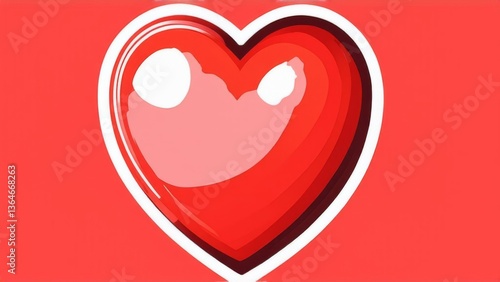 red heart