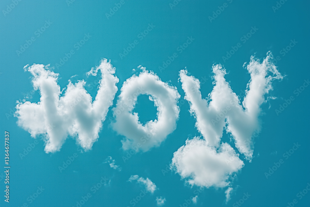 Naklejka premium Cloud-formed 