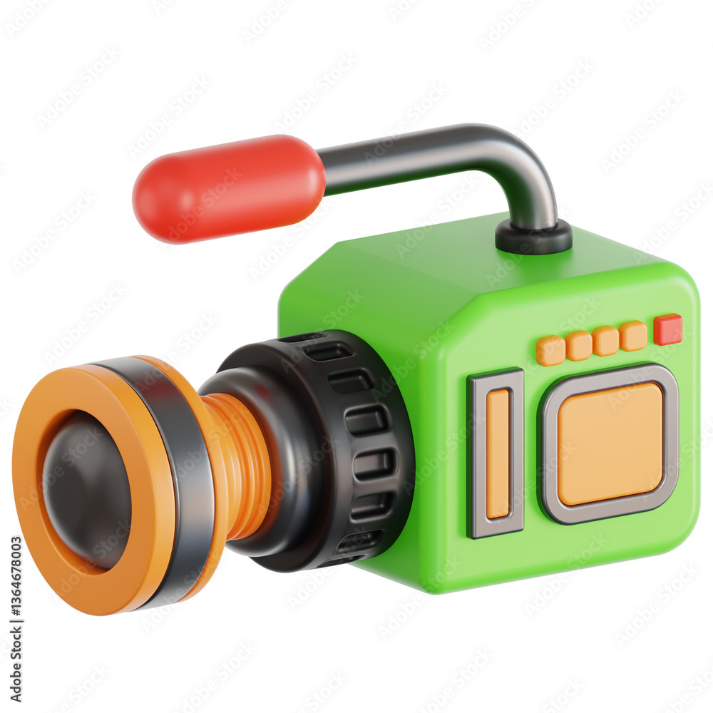 Video Camera 3D Illustration Video Camera 3D Illustration