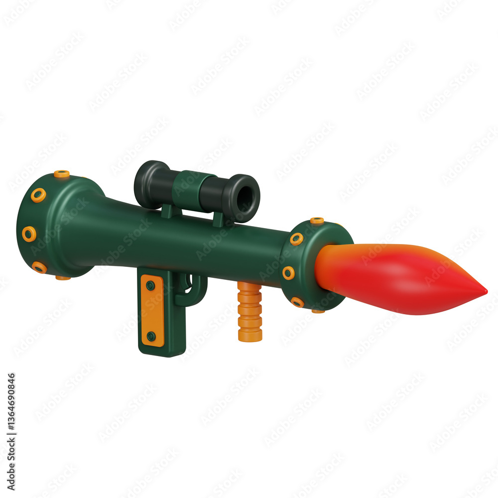 Bazooka 3d Illustration Bazooka 3d Illustration