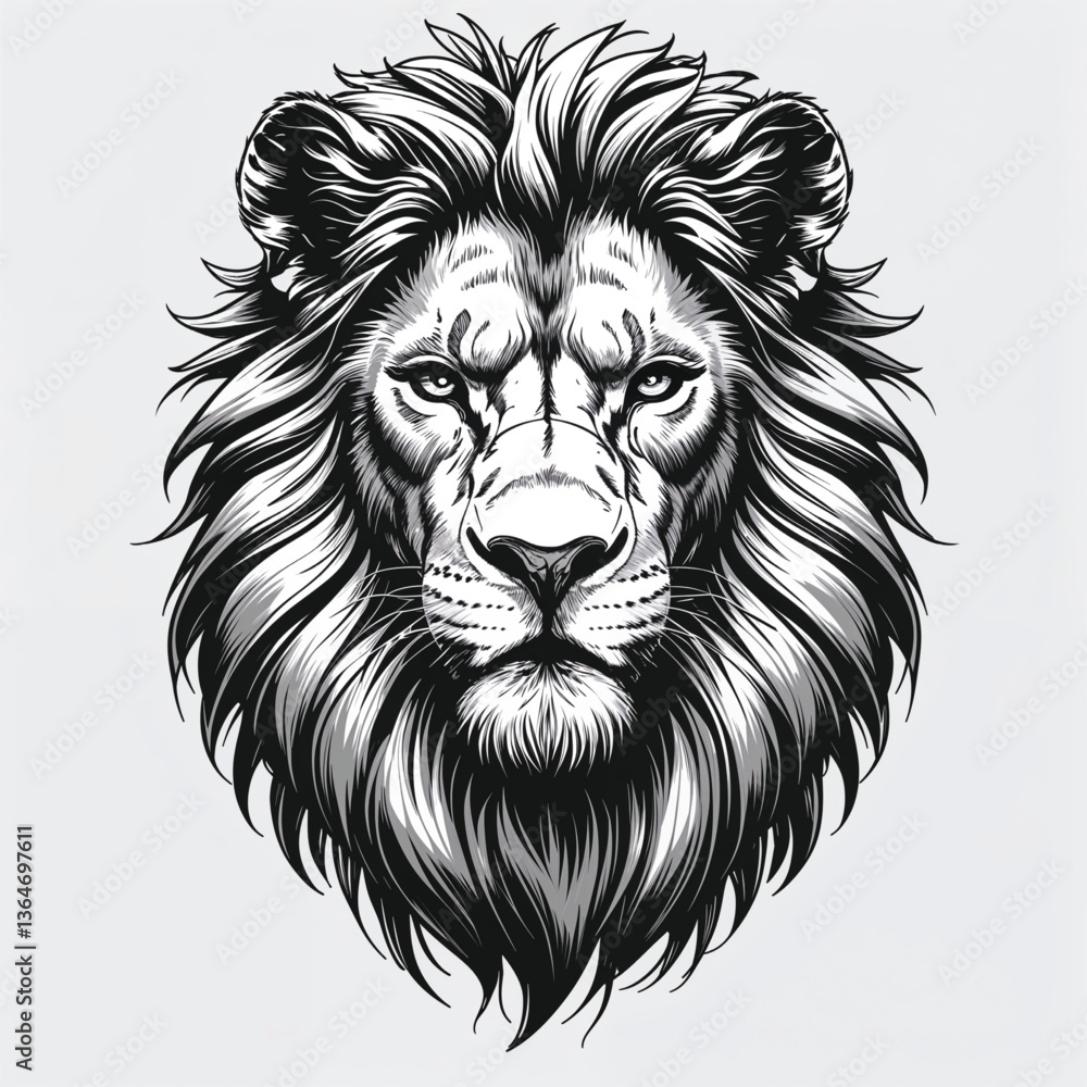 head of lion head of lion