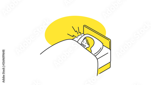 睡眠：歯ぎしりやいびきをかく女性