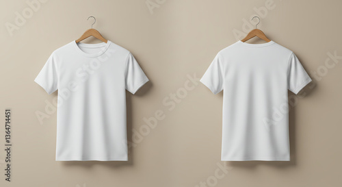 Minimalist t-shirt mockup