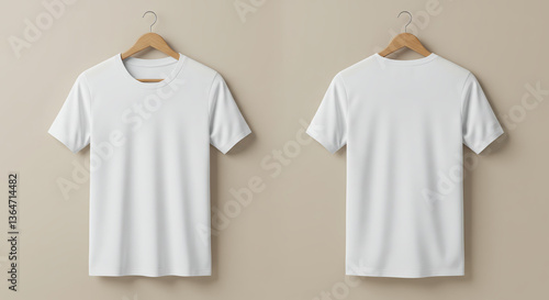 Minimalist t-shirt mockup