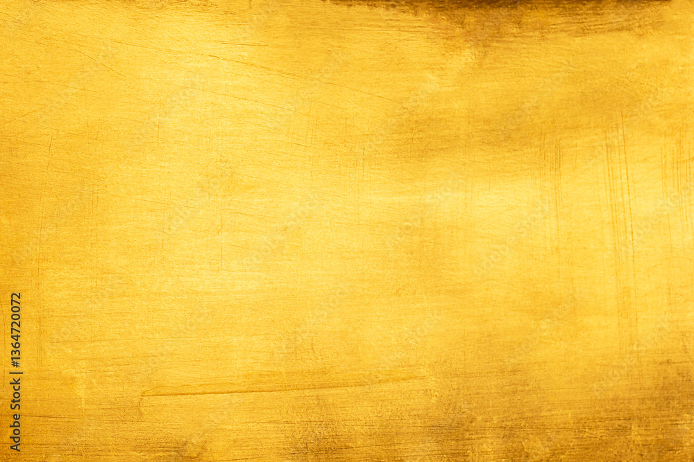 Gold abstract background or texture and gradients shadow horizontal shape