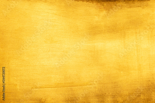 Obraz na płótnie Gold abstract background or texture and gradients shadow horizontal shape w salonie