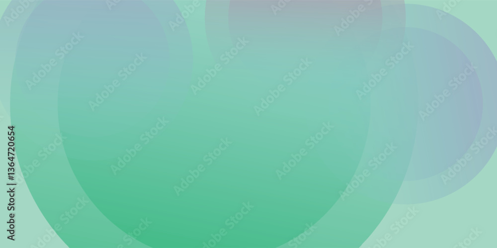 Fototapeta premium minimalist banner background colorful green and blue gradation circle effect abstract background memphis. Eps 10. vector illustration