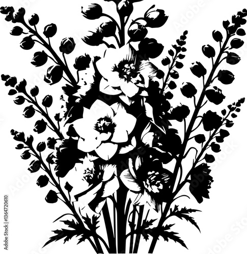 Delphinium icon 
