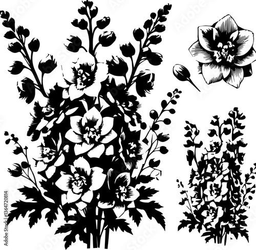 Delphinium icon 