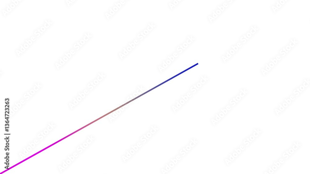 Abstract line effect element design on white background abstract vibrant color choice concept. Line Wright. Abstract speed line animation.