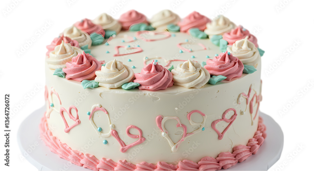 Pretty Pink Birthday Cake Pretty Pink Birthday Cake