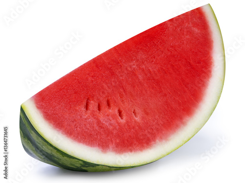 Fotografia Red watermelon  on white background
