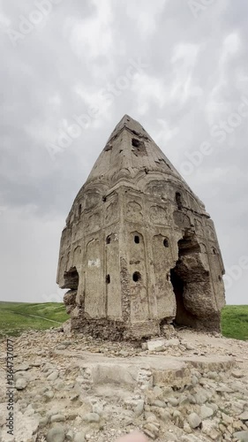 abandoned Hindu temple