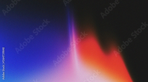 Abstract background with blurred wavy lines in blue color