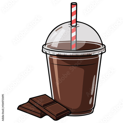 Fruit milkshake design