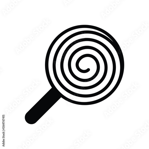 Swirl Candy Vector icon