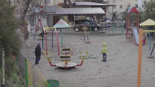  Joyful Moments – Kids Playing in the Playground