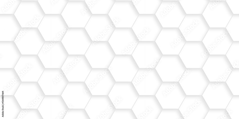 Vector white hexagonal background. Luxury White Pattern. wallpaper Illustration. Futuristic abstract honeycomb mosaic white background. geometric mesh cell texture. modern futuristic wallpaper. Vector white hexagonal background. Luxury White Pattern. wallpaper Illustration. Futuristic abstract honeycomb mosaic white background. geometric mesh cell texture. modern futuristic wallpaper.