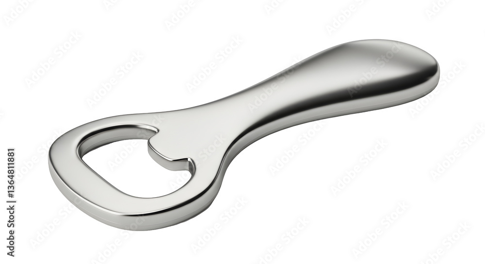 Curved Stainless Steel Bottle Opener Curved Stainless Steel Bottle Opener