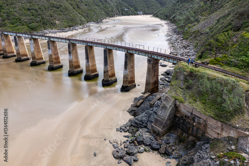 bridge over sand 