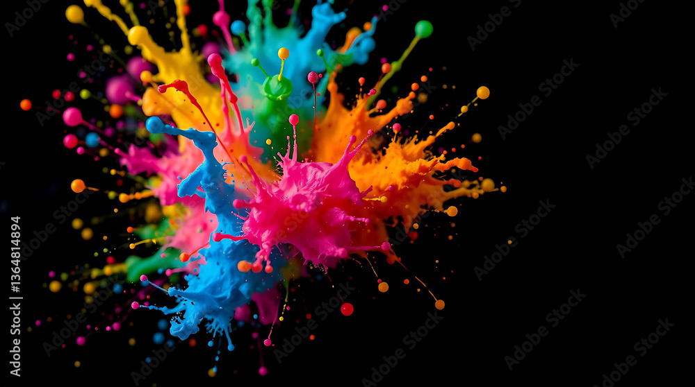 8K Paint Burst Wallpaper High Detail Digital Art 8K Paint Burst Wallpaper High Detail Digital Art