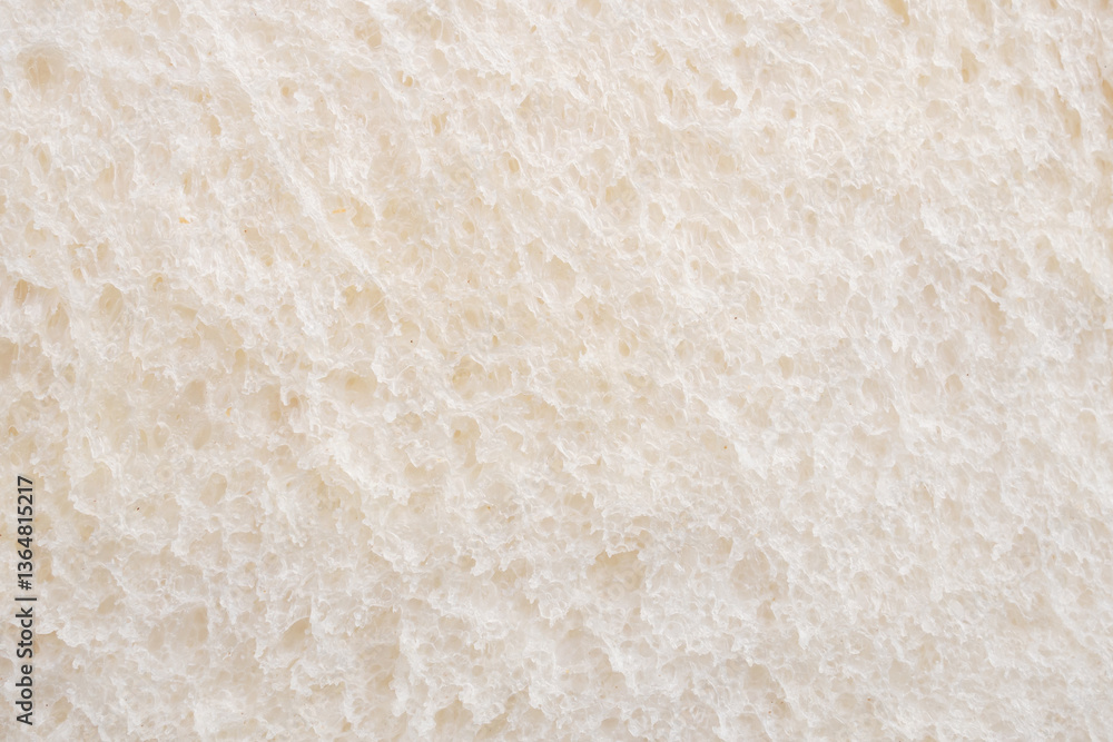 Macro bread slice texture pattern background close up Macro bread slice texture pattern background close up