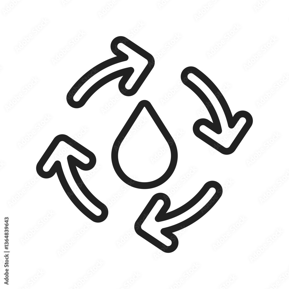 Reuse icon vector image. Suitable for mobile apps, web apps and print media. Reuse icon vector image. Suitable for mobile apps, web apps and print media.