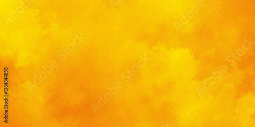 Yellow watercolor background for textures background,Hand drawn illustration for your design. place for text,yellow grunge texture background for wallpaper, invitation, cover and design.