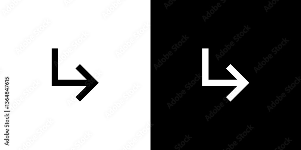 Fototapeta premium Corner Arrow 