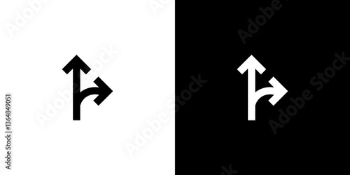 Straight or Right Turn
