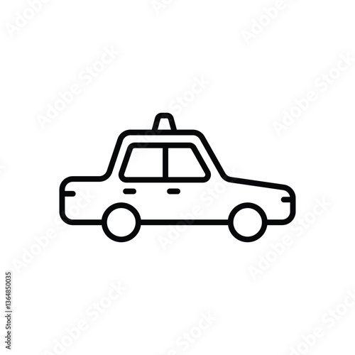 Taxi Vector icon