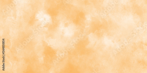 Yellow watercolor background for textures background,Hand drawn illustration for your design. place for text,yellow grunge texture background for wallpaper, invitation, cover and design.