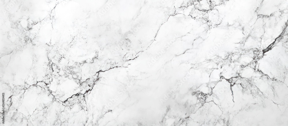 Elegant White Marble Texture Background with Natural Veining Patterns Elegant White Marble Texture Background with Natural Veining Patterns