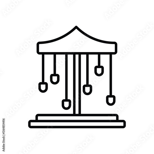 Amusement part Vector icon