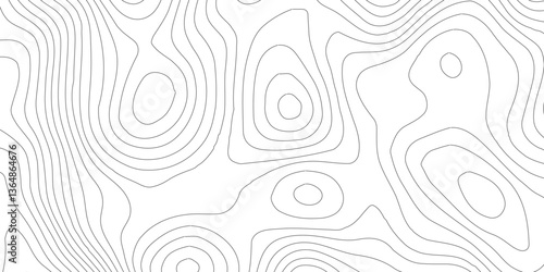Topographic map patterns, topography line map.Abstract topographic contours map background,Abstract white topography vector background,White topology and topography vector design 