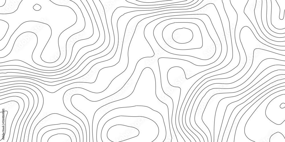 Fototapeta premium Topographic map patterns, topography line map.Abstract topographic contours map background,Abstract white topography vector background,White topology and topography vector design 