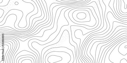 Topographic map patterns, topography line map.Abstract topographic contours map background,Abstract white topography vector background,White topology and topography vector design 