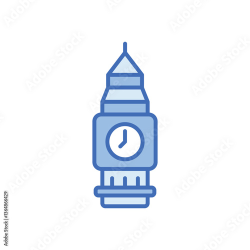 Big ben Vector icon