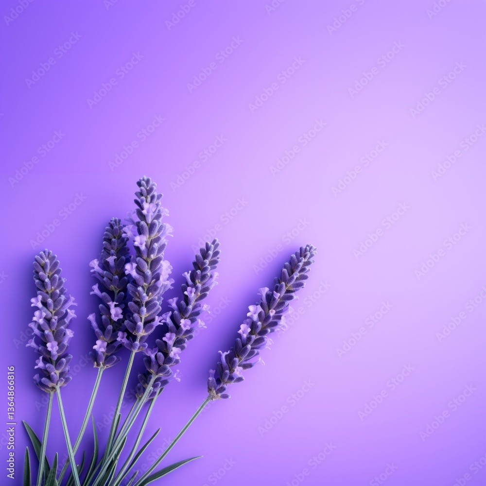 Obraz premium Lavender blossom flower purple.